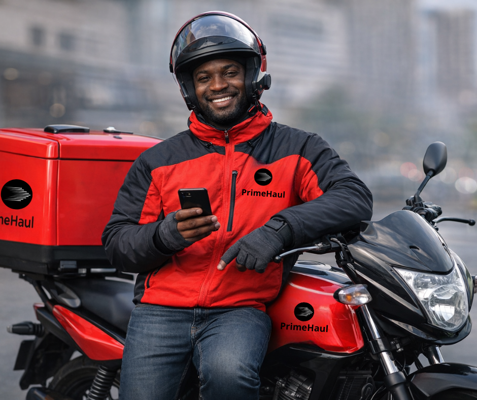 PrimeHaul rider in Port Harcourt